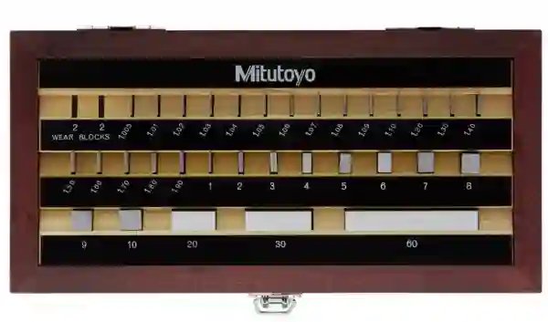Mitutoyo Metric Rectangular Gauge Block set (516-967-10)